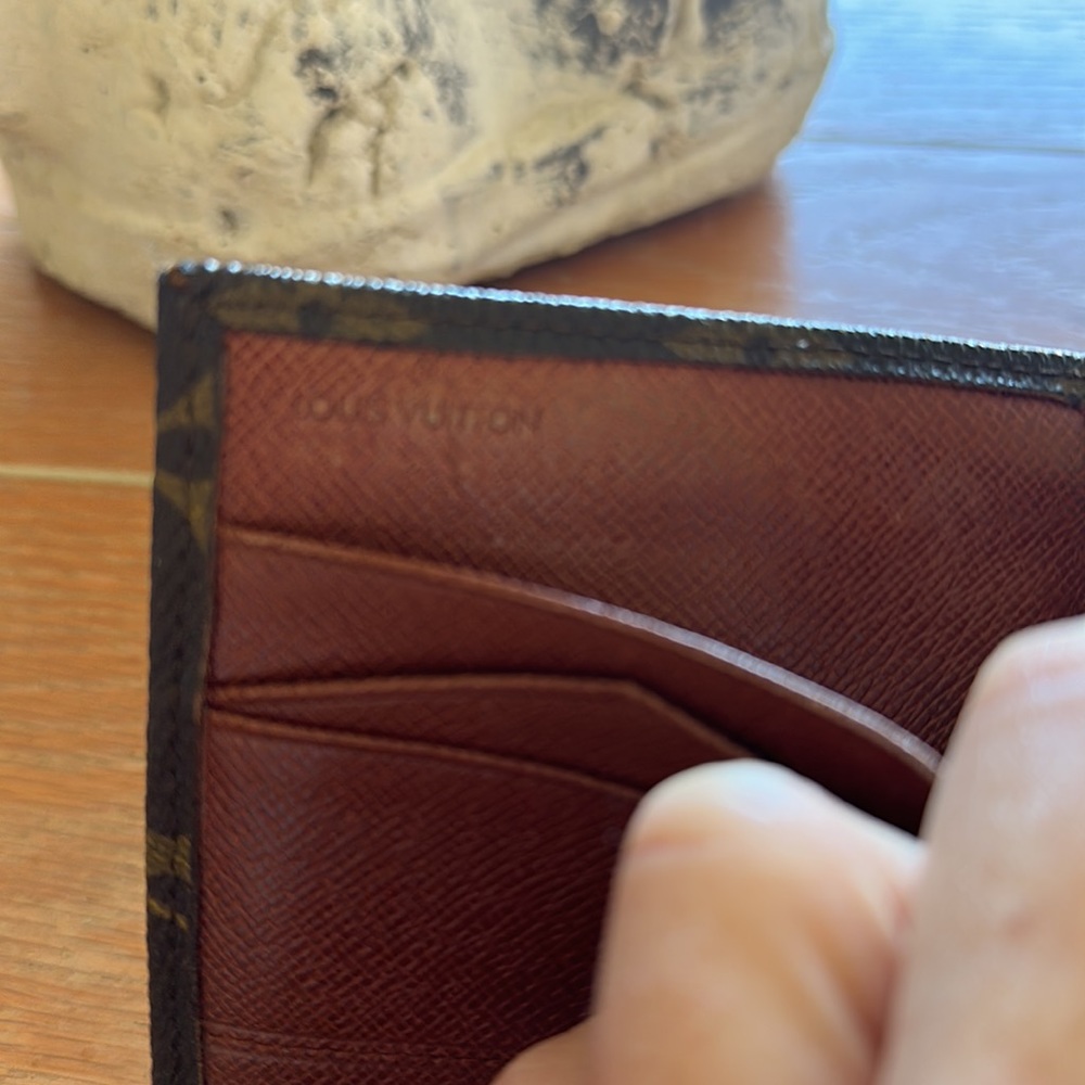 🤎 Vintage Louis Vuitton Monogram Double Snap Wallet - Picture 14 of 16